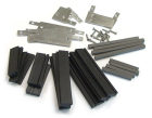 Black Anodized 3-1/2 in. Flat-Casing Installation Kits