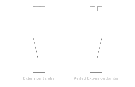 Extension Jambs Parts and Accessories