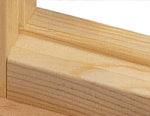 20-1/2 in. Left-Hand Pine Sill Covers for Piano Hinges or Egress Hardware