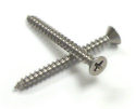 Stainless Steel #8 x 1-1/2 in. Type A Flat Phillips Wood Screws