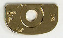Polished Brass Left-Hand Lock Bezels