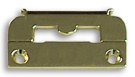 Polished Brass Check-Rail Keepers