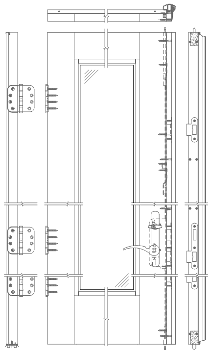 Type III Inactive Panel Assembly Parts and Accessories