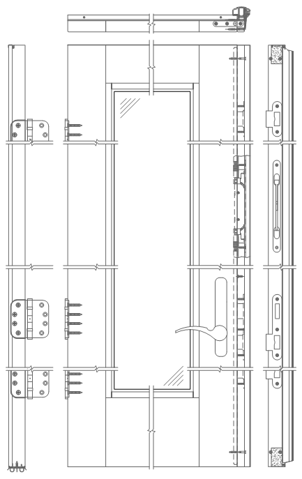 Type II Inactive Panel Assembly Parts and Accessories