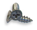 Stainless Steel #7 x 5/8 in. Type A Flat Phillips Wood Screws