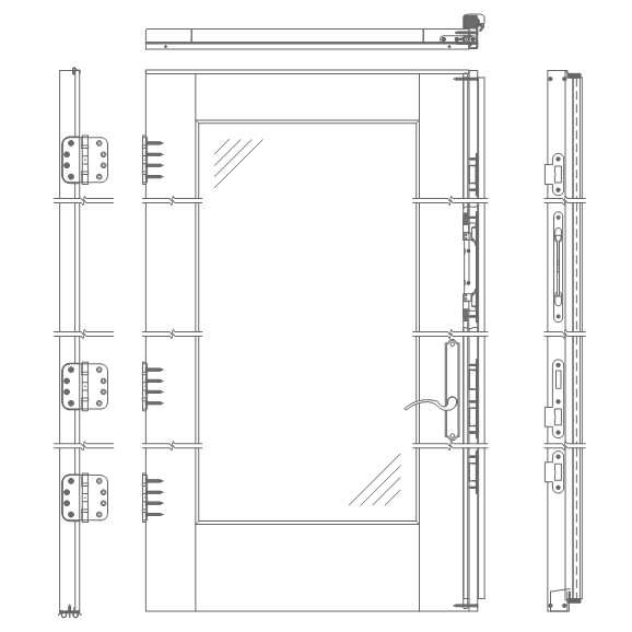 Type II Inactive Panel Assembly Parts and Accessories
