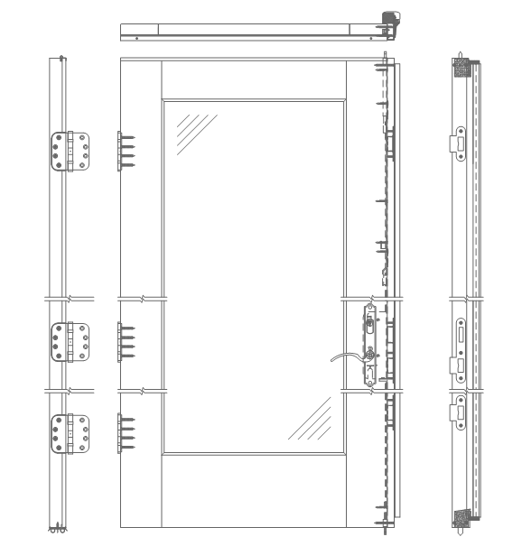 Type III Inactive Panel Assembly Parts and Accessories