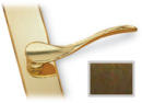 Antique Brass Right-Hand Riviera-style Door Handles