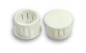 White Roller Hole Plugs