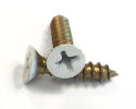 Colony White Painted #8 x 3/4 in. Type A Flat Phillips Wood Screws
